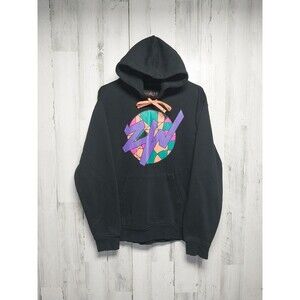 Jordan Zion Men’s Small Black Fleece Pullover Hoodie